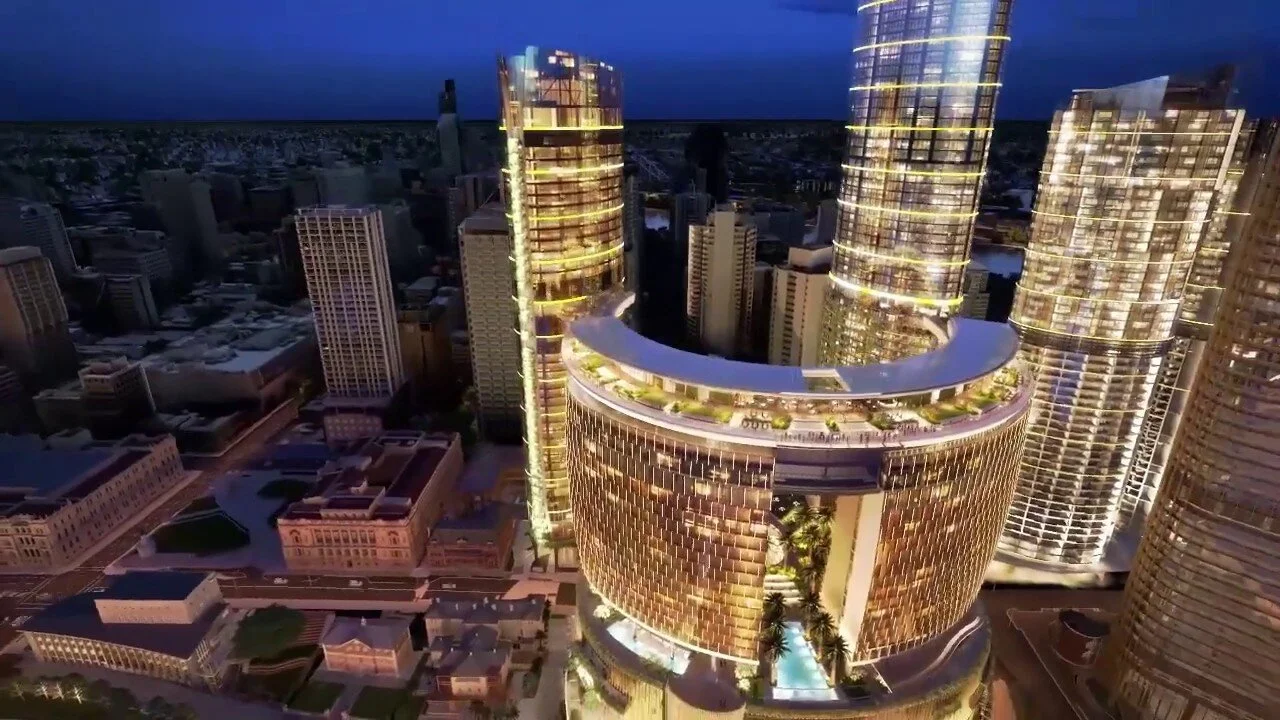 Queen's Wharf Brisbane projekt i punuar në Archicad 24