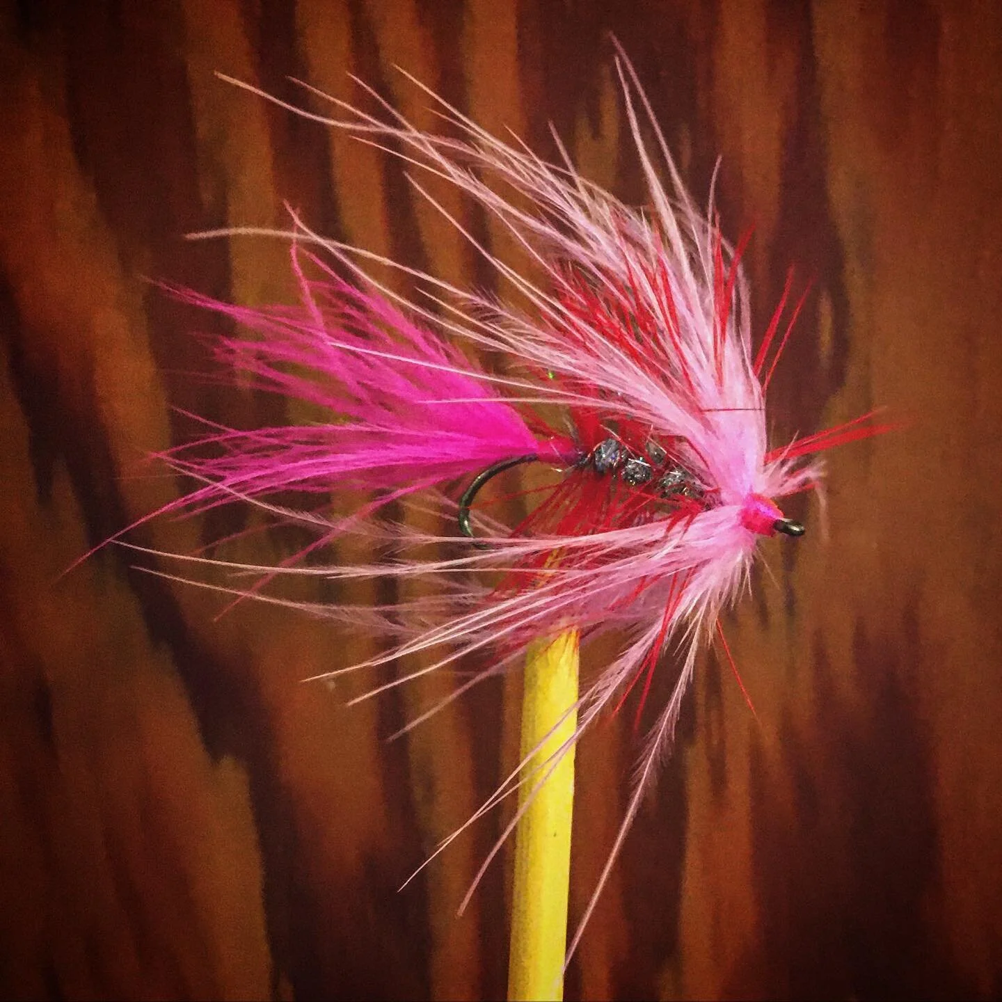 First time back at the old fly tying bench in a loooooong time. This is some pink bastardization of a woolly bugger meant for targeting steelhead. Gonna hopefully put her in the water in the next week or so. Fly tying is a fun way to relax and get th