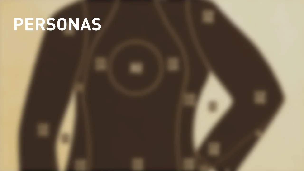 This next section documents the two personas that I created to represent the prospective audience for which I thought might be a good target when developing solutions in the future of this project. I decided to take some creative license and push the idea of the persona a bit. You'll see.