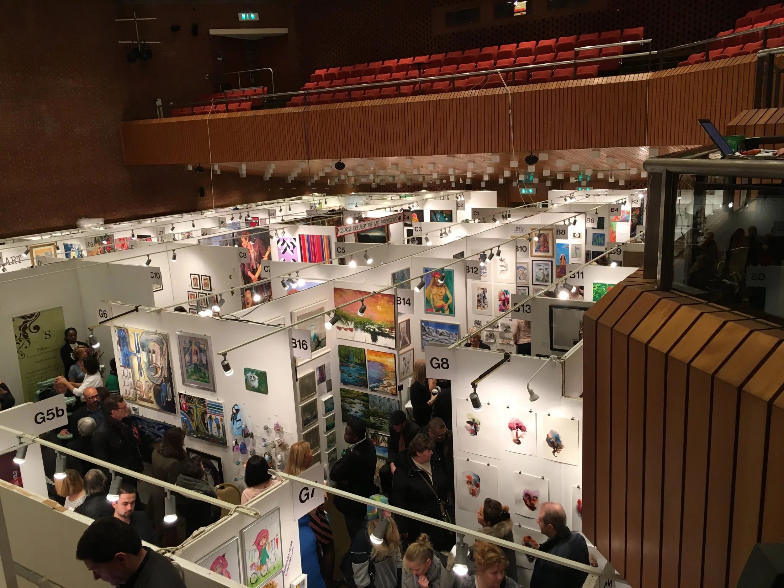 Parallax Art Fair, Kensington Hall, London, UK