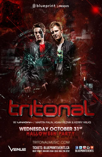 Tritonal Venue Nightclub Vancouver