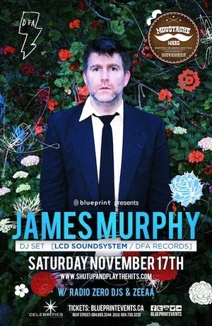James Murphy DJ Set Celebrities Vancouver