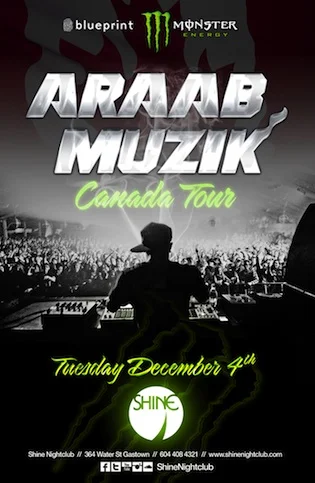 araabmuzik shine nightclub vancouver
