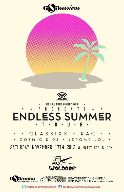 Classixx, RAC, JeromeLOL, Cosmic Kids, Matty C & DGM waldorf hotel