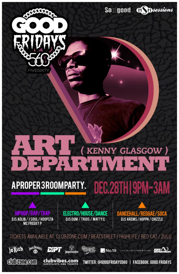 Art Department, w/ DGM, Trios & Matty C five sixty vancouver