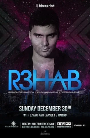 R3HAB, Aki Nair, Marino vancouver celebrities