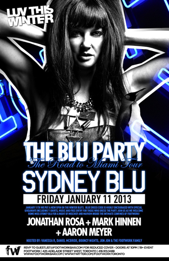 Sydney Blu, Jonathan Rosa, Mark Hinnen, Aaron Meyer footwork toronto