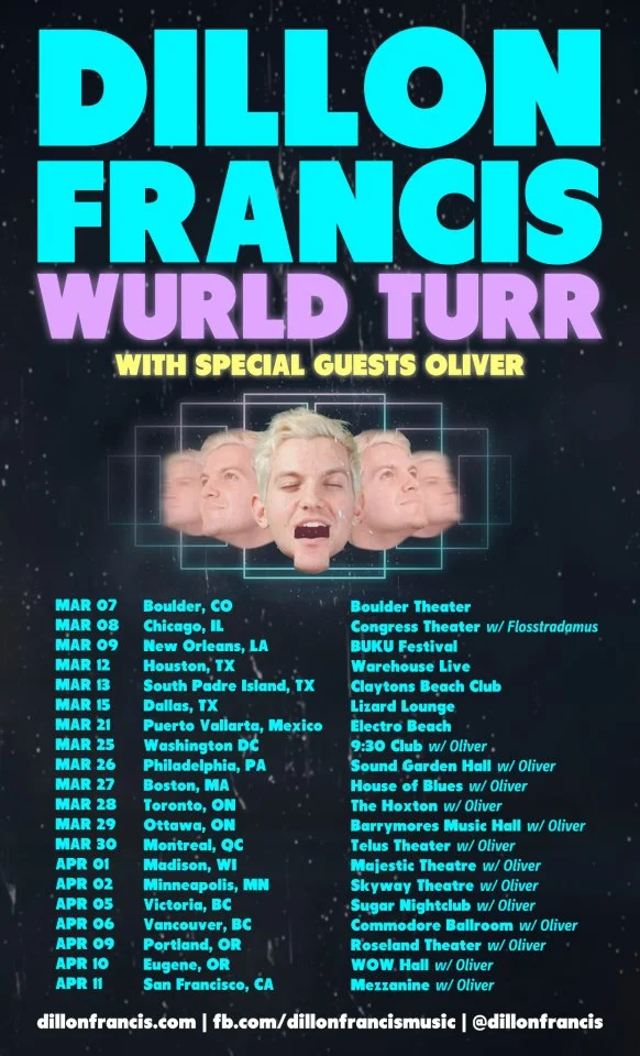 Dillon Francis, Oliver Commodore Ballroom Vancouver