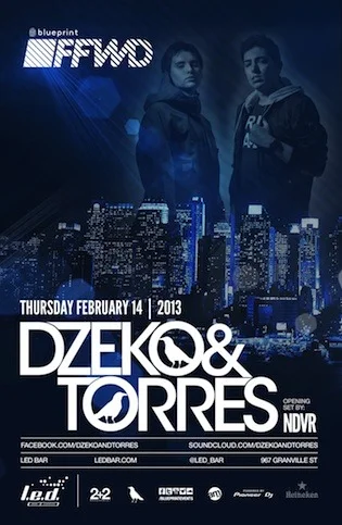 D zeko & Torres L.E.D Bar Vancouver