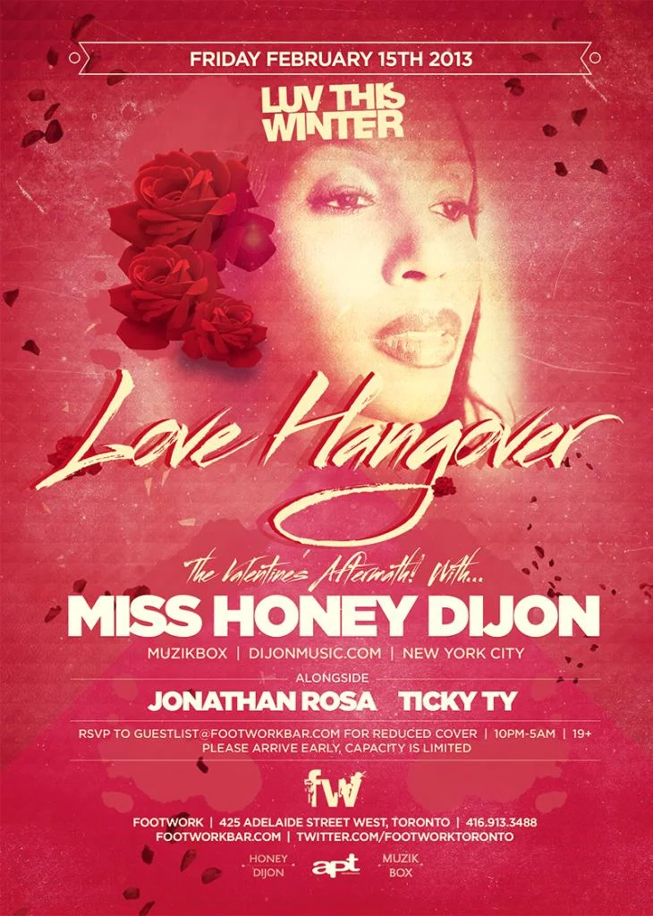 M iss Honey Dijon, Jonathan Rosa, Ticky Ty Footwork Toronto