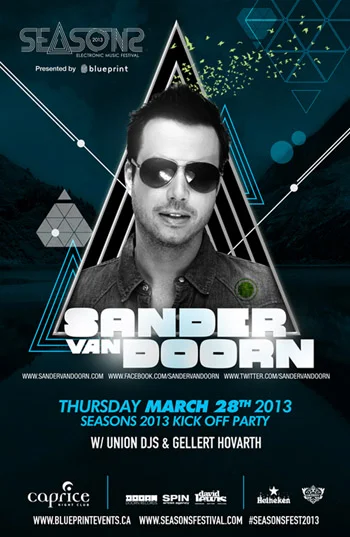 Sander Van Doorn, Union DJs, Gellert Hovarth Caprice Vancouver