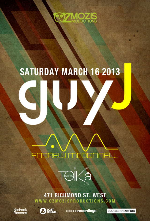 Guy J, Andrew Mcdonnell Toika Lounge Toronto