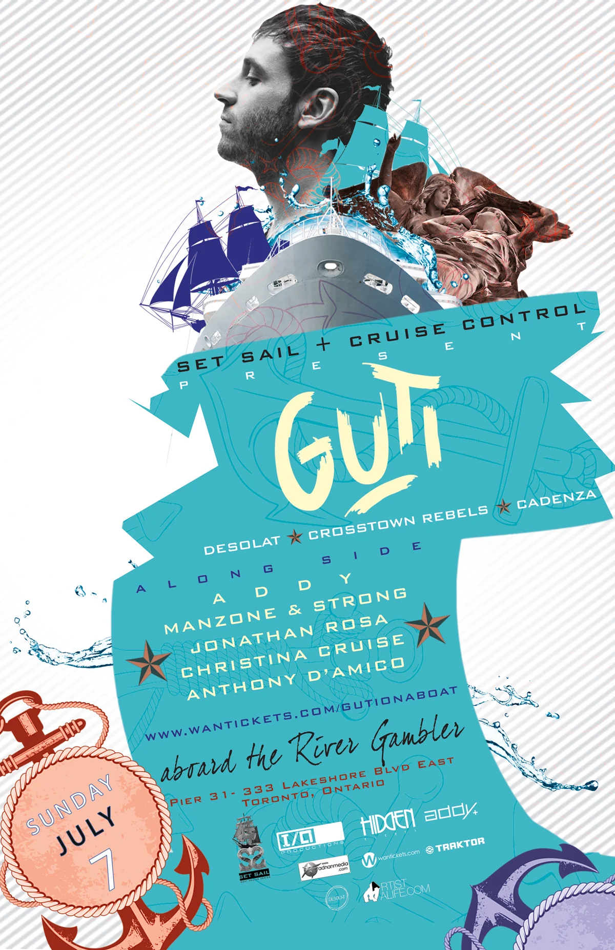 G uti w/ Addy, Manzone & Strong, Jonathan Rosa, Christina Cruise + More Toronto