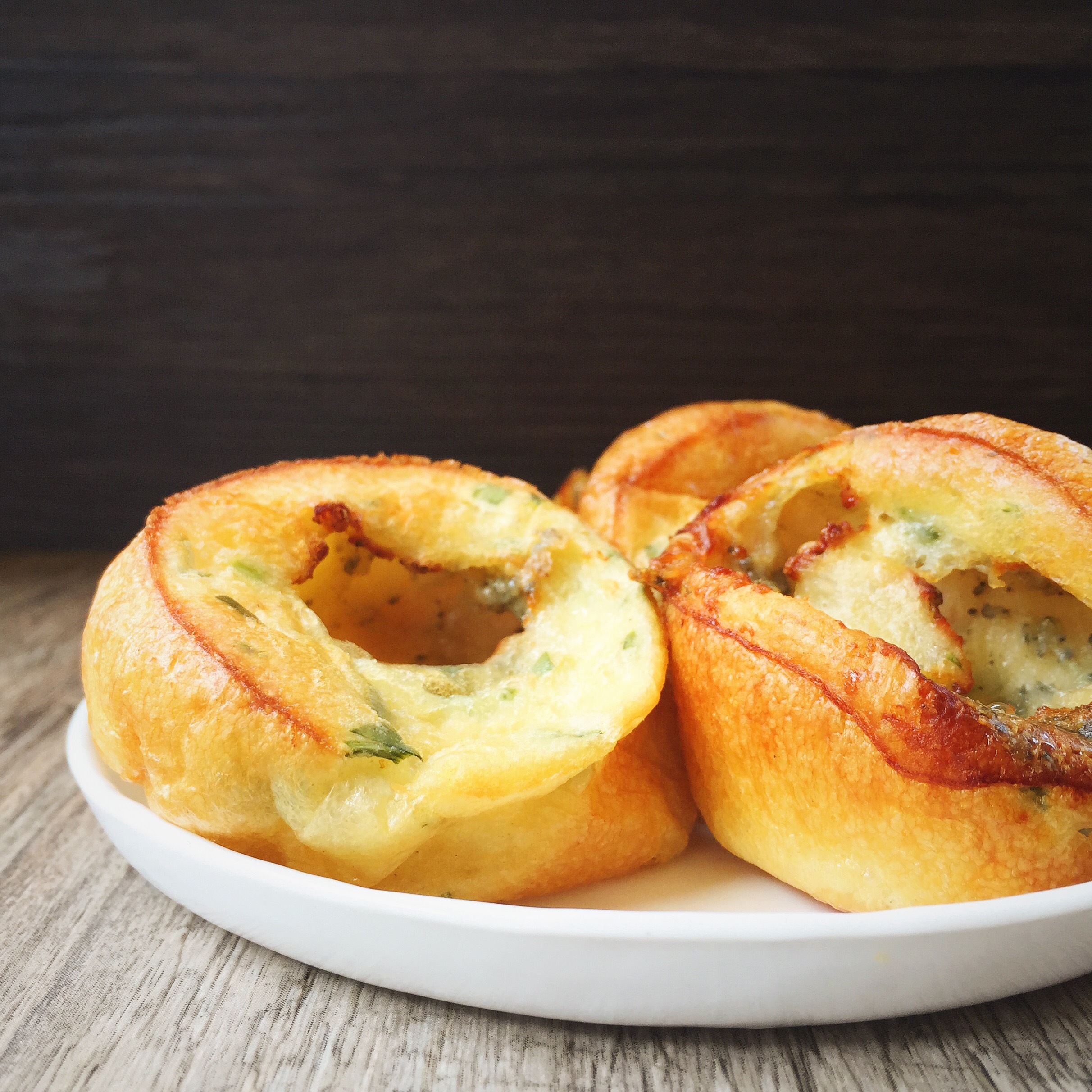 Mini Roquefort Popovers | RafaellaSargi.com