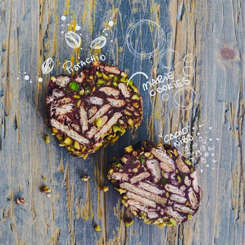 No Bake Marie Cookie Cake Rafaella