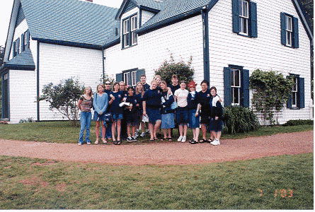A visit to "Green Gables" to see Anne of Green Gable's house.