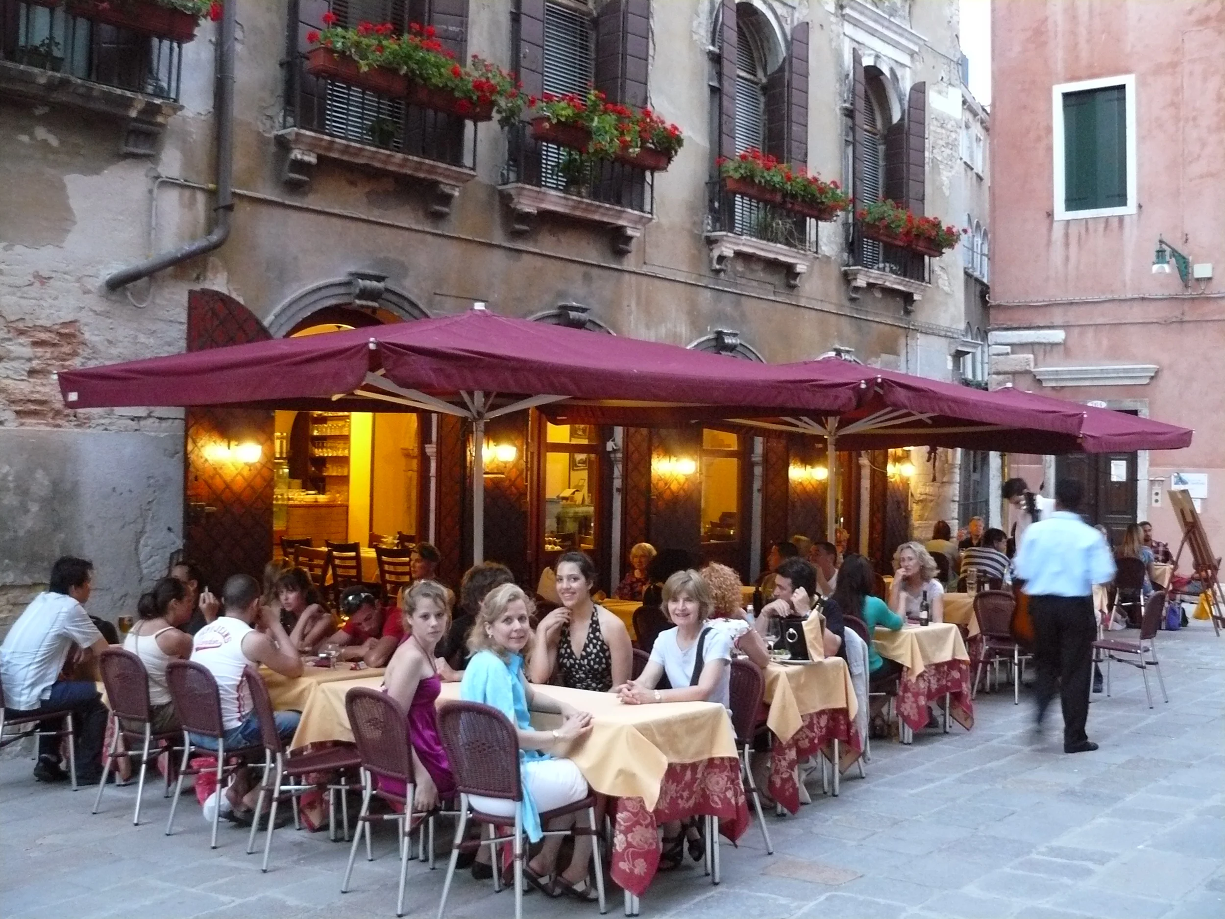 Dinner in Venice!