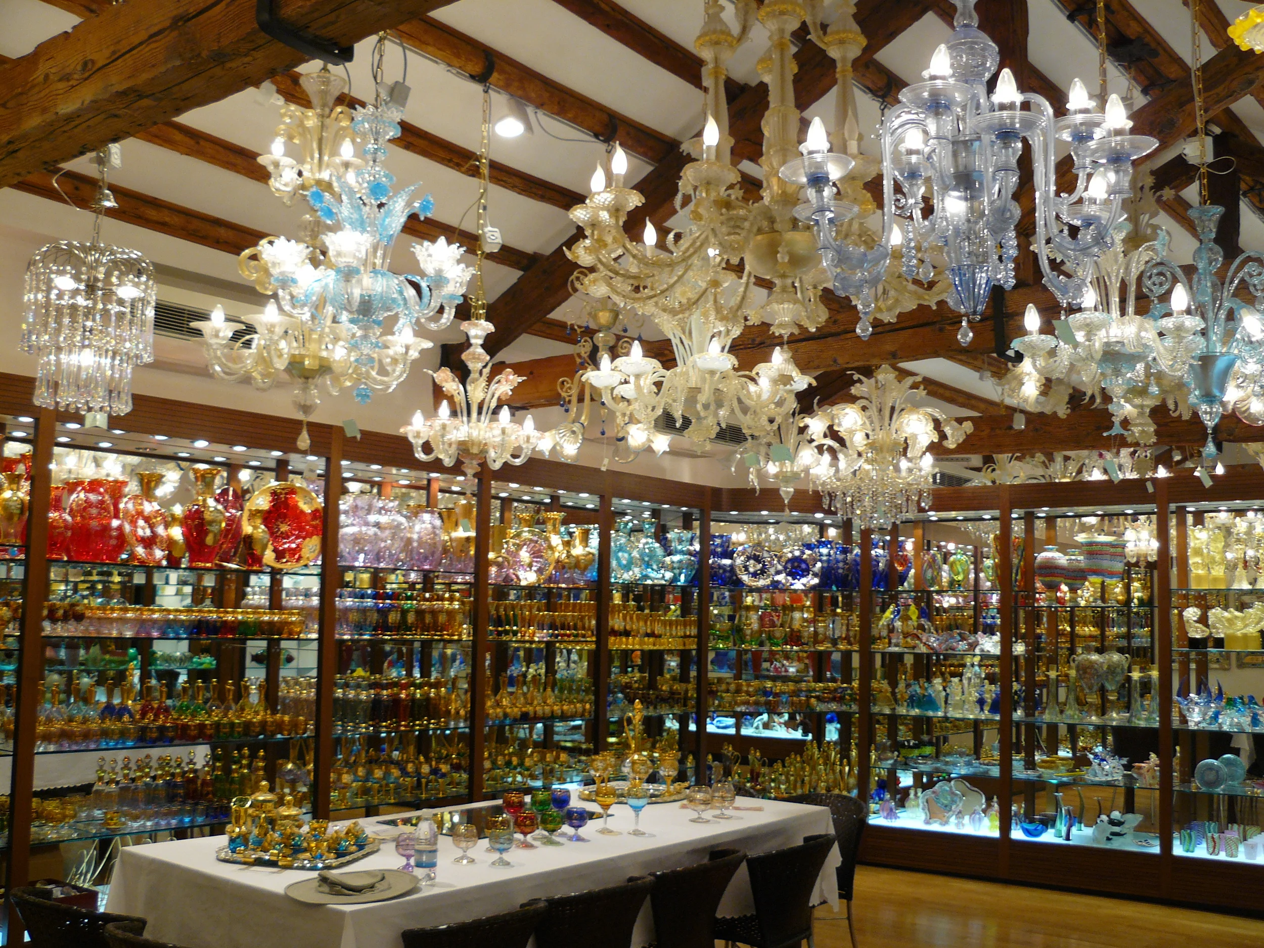 A trip to neighboring island of Moreno to buy some Venetian glass. 