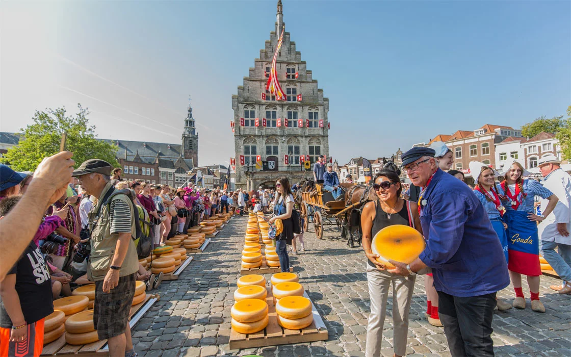 Going to the Gouda Cheese Market!