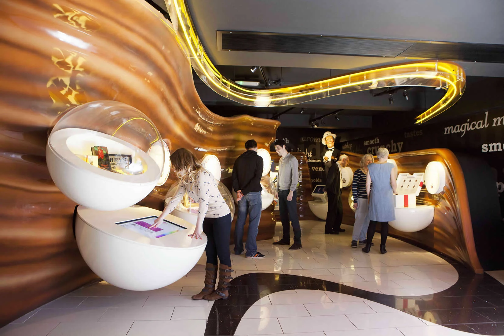 Visiting the Cologne Chocolate Museum.