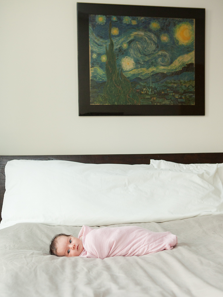 Thanks for the swaddle! So, anyone up for a round of gin rummy?