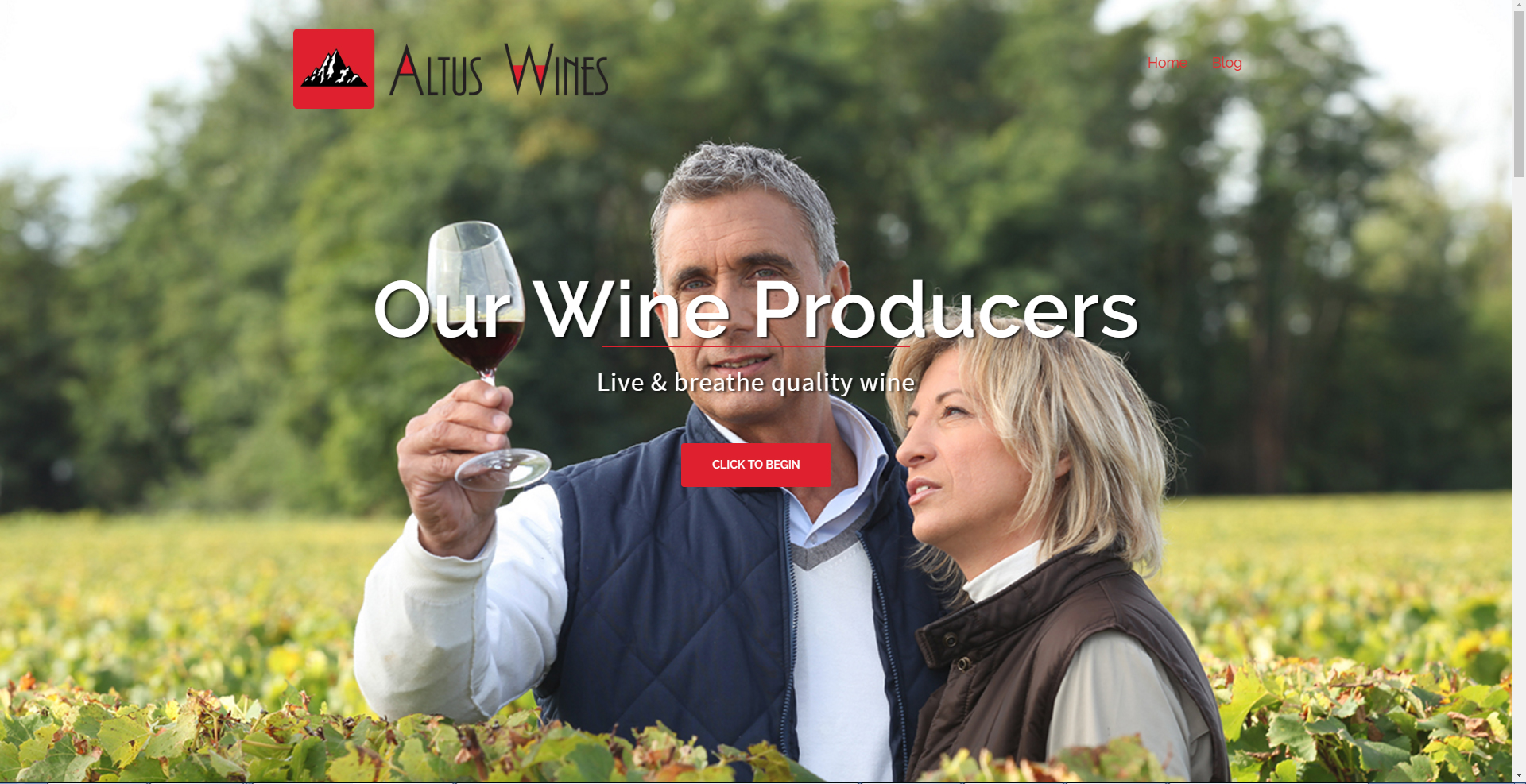 ALTUS WINES WEBSITE DESIGN + INTEGRATION