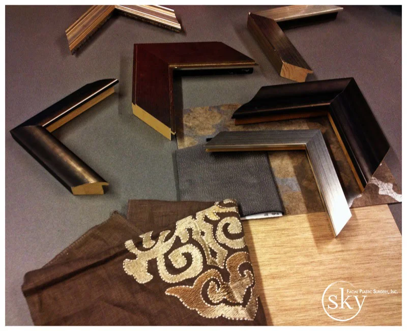 PHOTO: Frame styles to choose from.