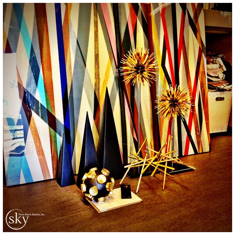 PHOTO: Artwork and accessories for Dr. Yoo's office.