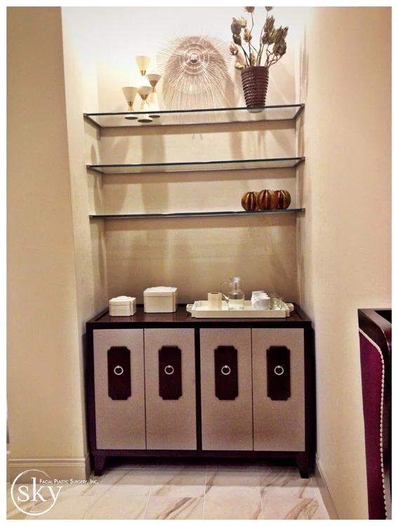 PHOTO: Coffee credenza.