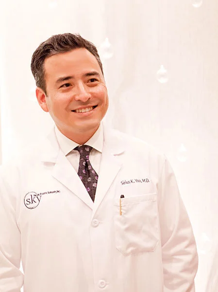 PHOTO: Sirius K. Yoo, MD, SKY's facial plastic surgeon.