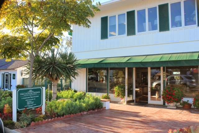 The Consignment Shop is located in Rancho Santa Fe, and is run by volunteers and members of The Country Friends.