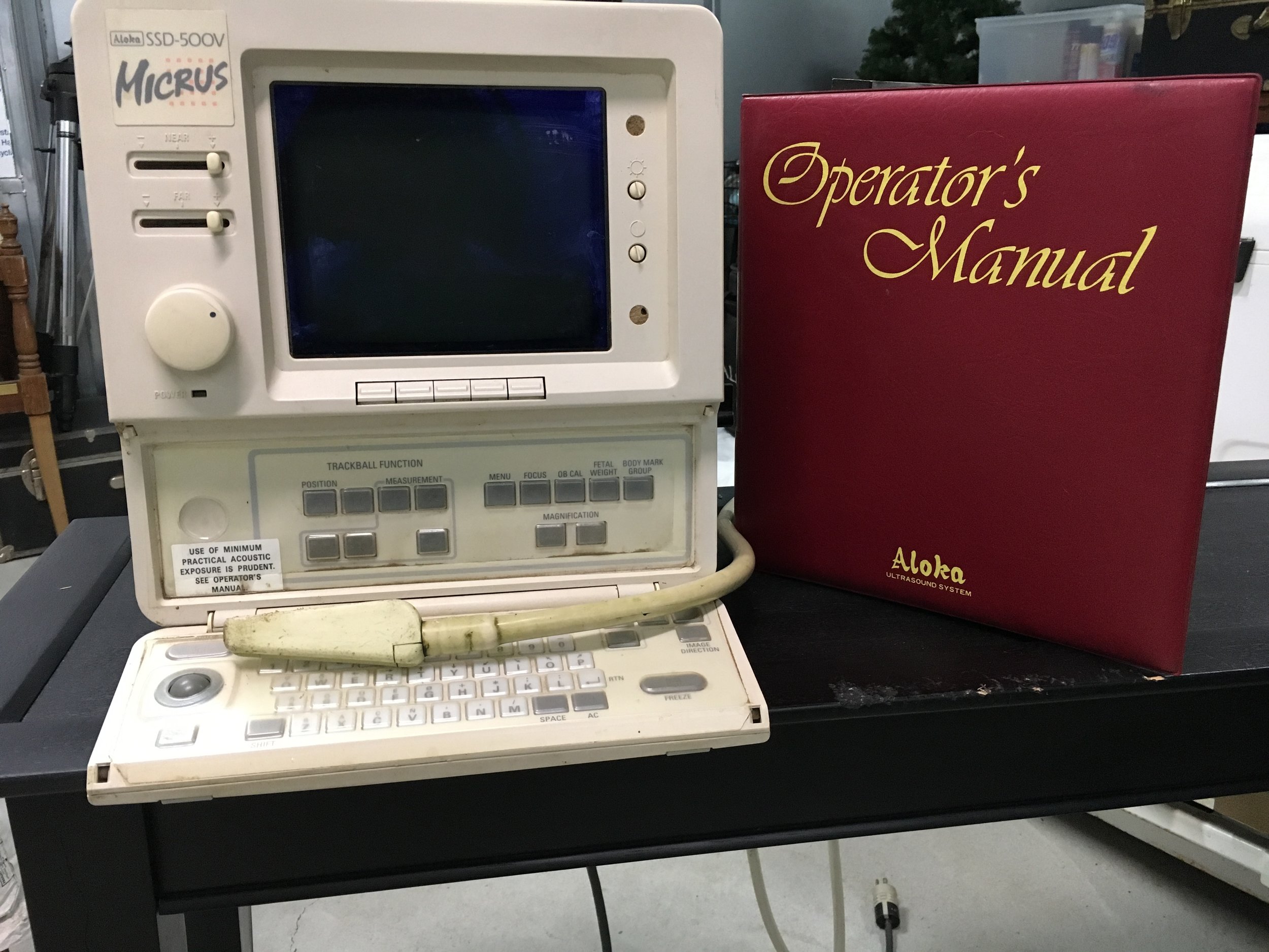 Inhibir Visión general escucha SOLD $1500 SOLD 1999 - Aloka Portable Ultrasound in Oregon. Pick up only in  Sisters, Oregon — Used Vet Equipment