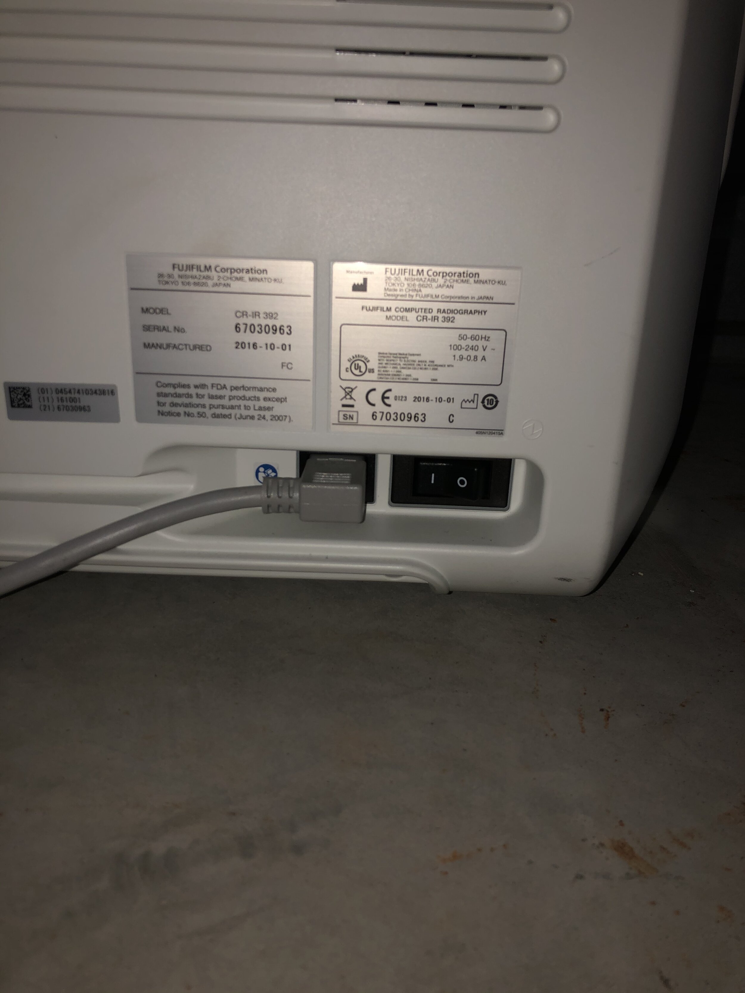 SOLD SOLD 2016 Idexx xray Digital Processor CR20 Pick up only in