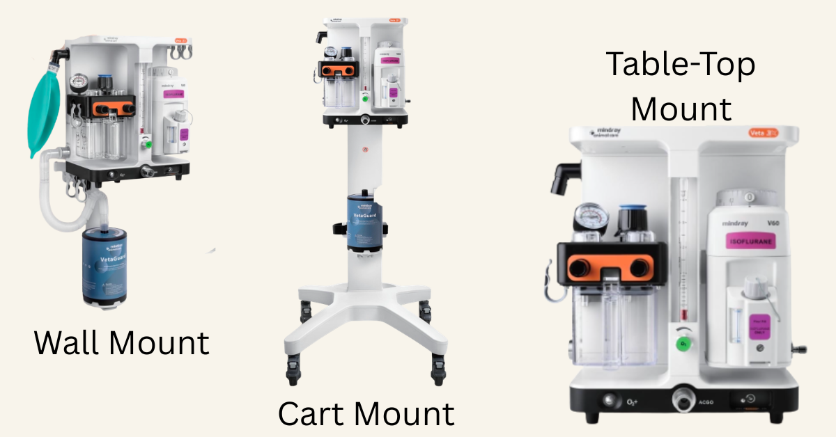 The Veta 3X Veterinary Anesthesia System