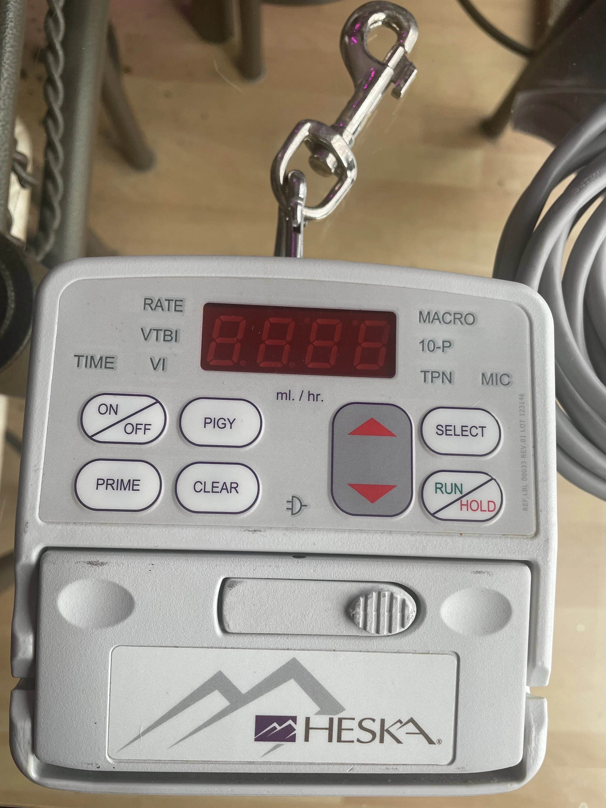 SOLD 700 SOLD 2016 Heska Infusion Pump Vet/IV 2.2 — Used Vet Equipment