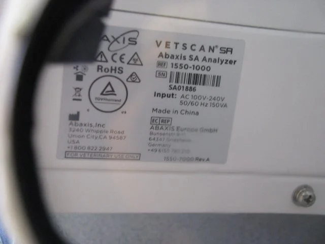 2021 Abaxis/Zoetis Vetscan SA Urinalysis — Used Vet Equipment