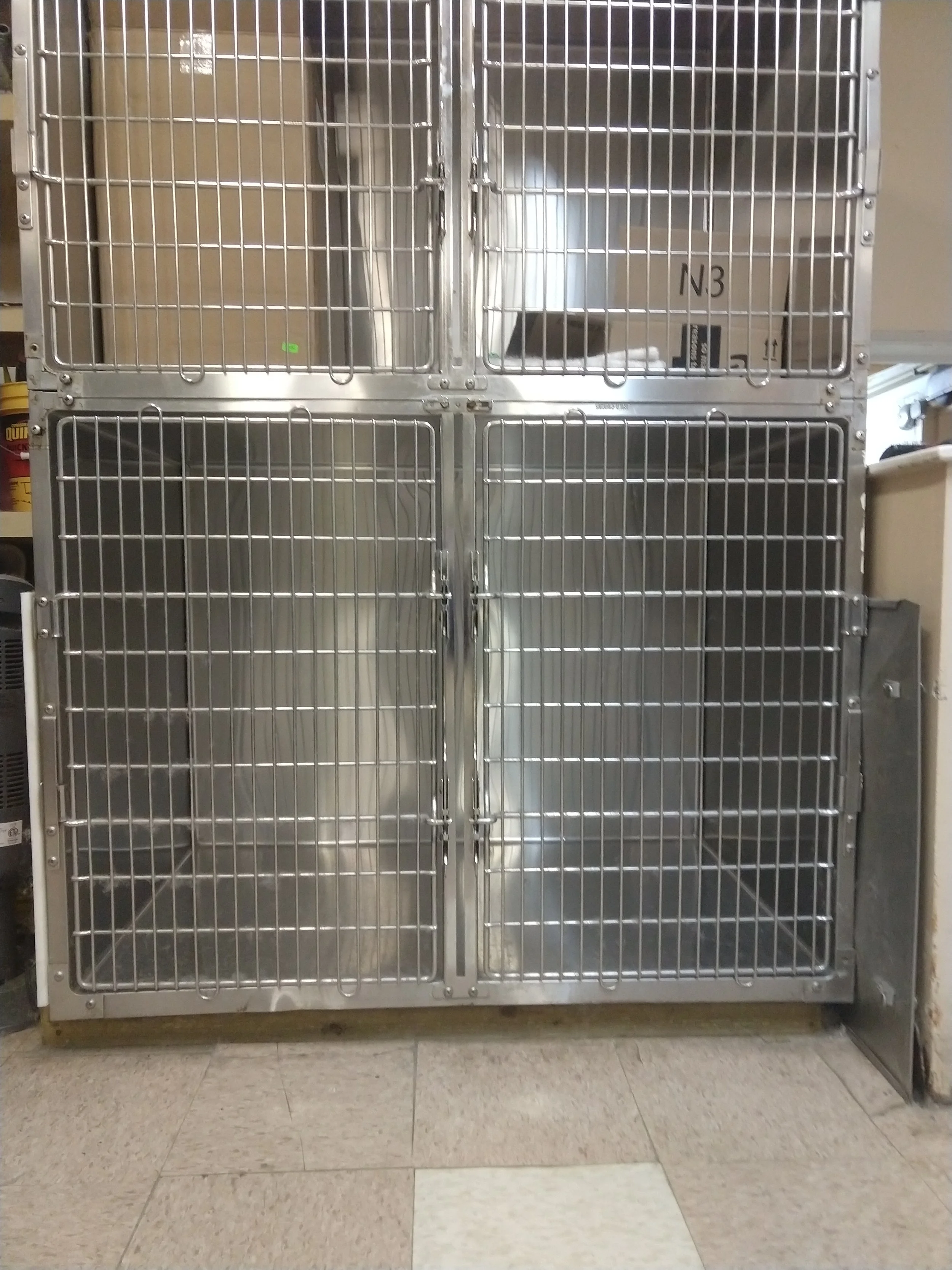 Sold Cages / Kennels — Used Vet Equipment