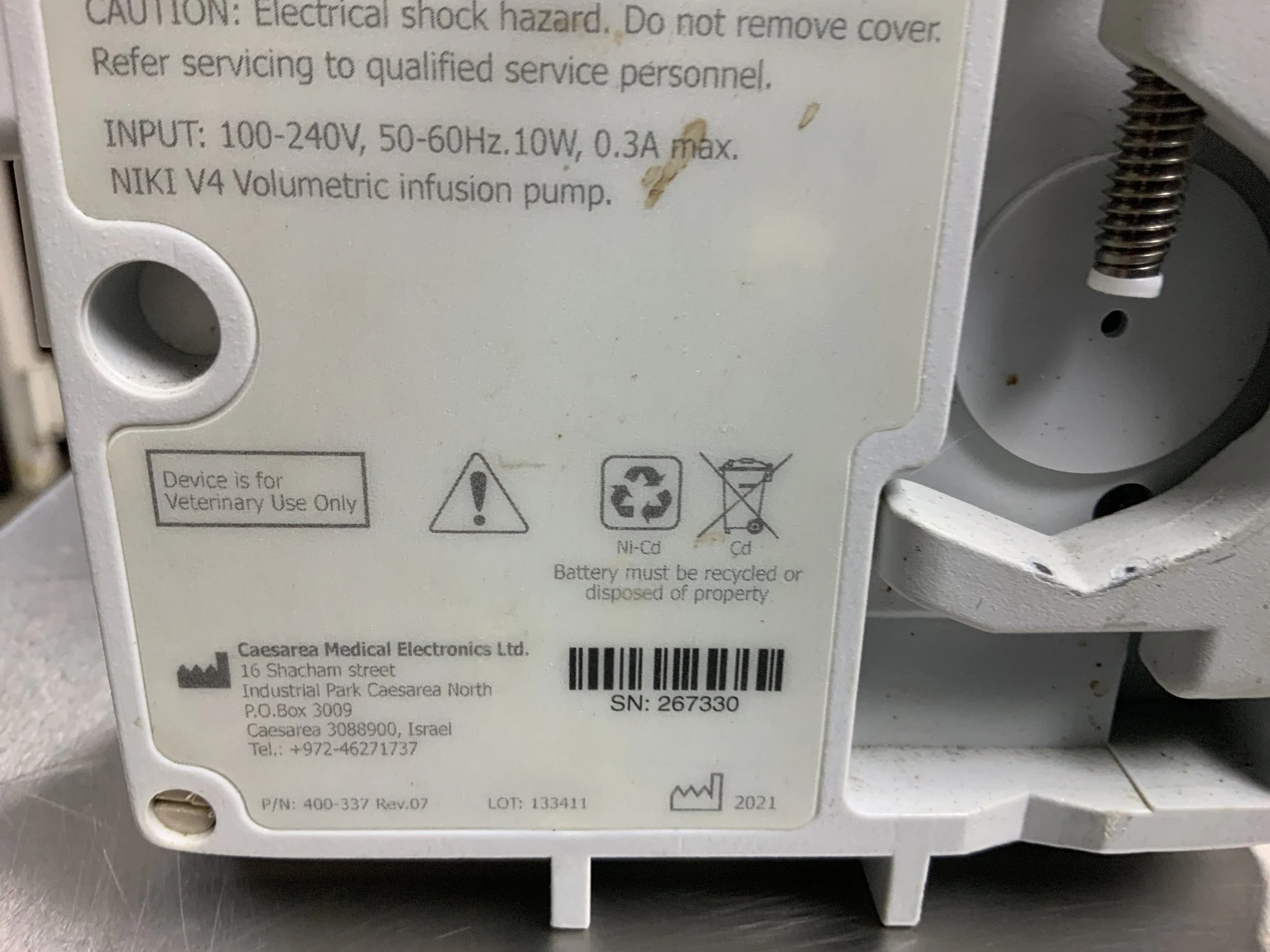 SOLD 500 SOLD 2021 Heska IV pump in South Carolina — Used Vet Equipment