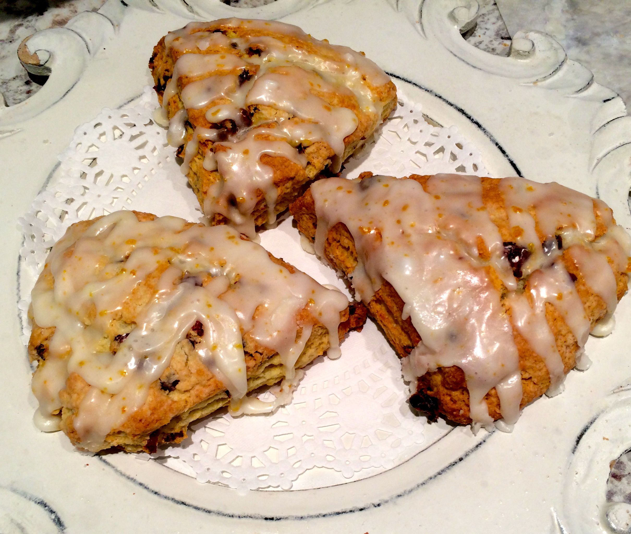 Just added! Scones - Orange Cranberry & Maple Pecan