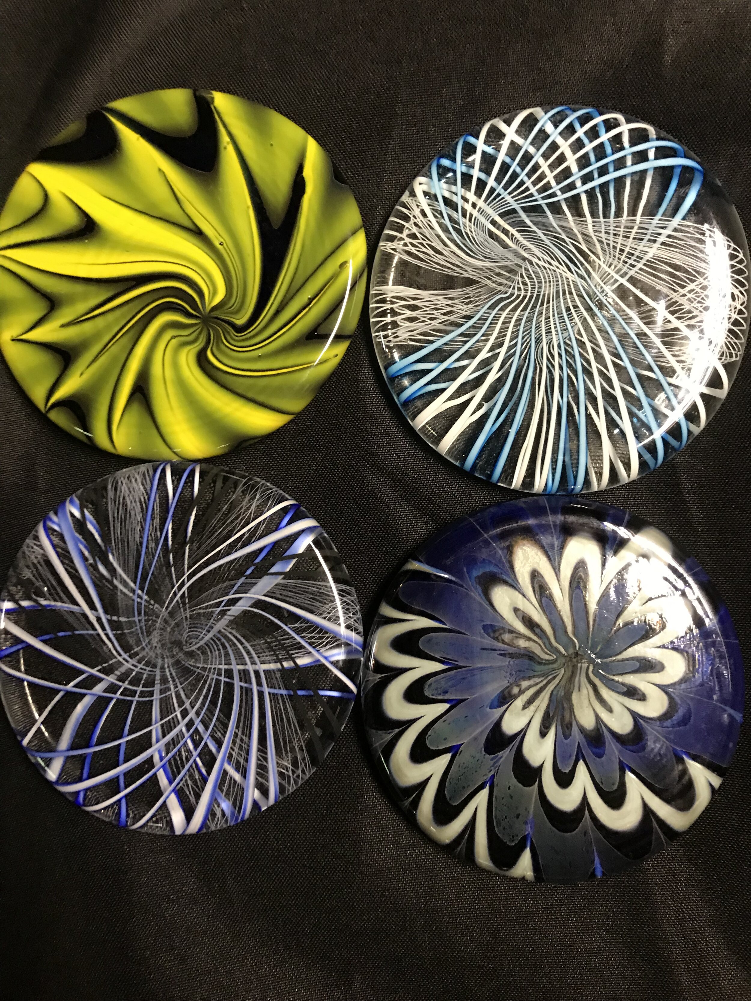 Disc Golf Markers — CHARPENTIER GLASS, LLC