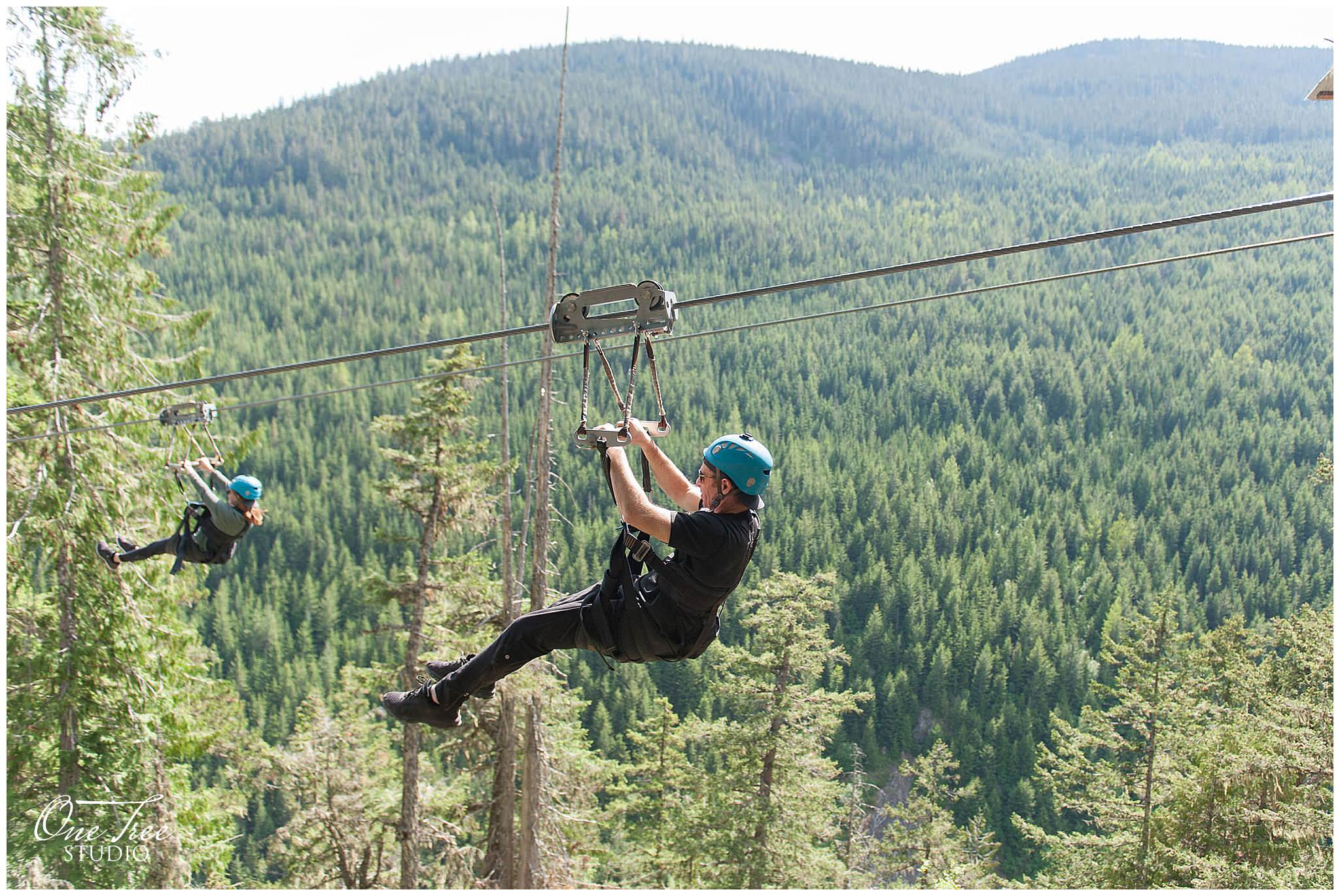 Whistler Ziplining Event Photographer