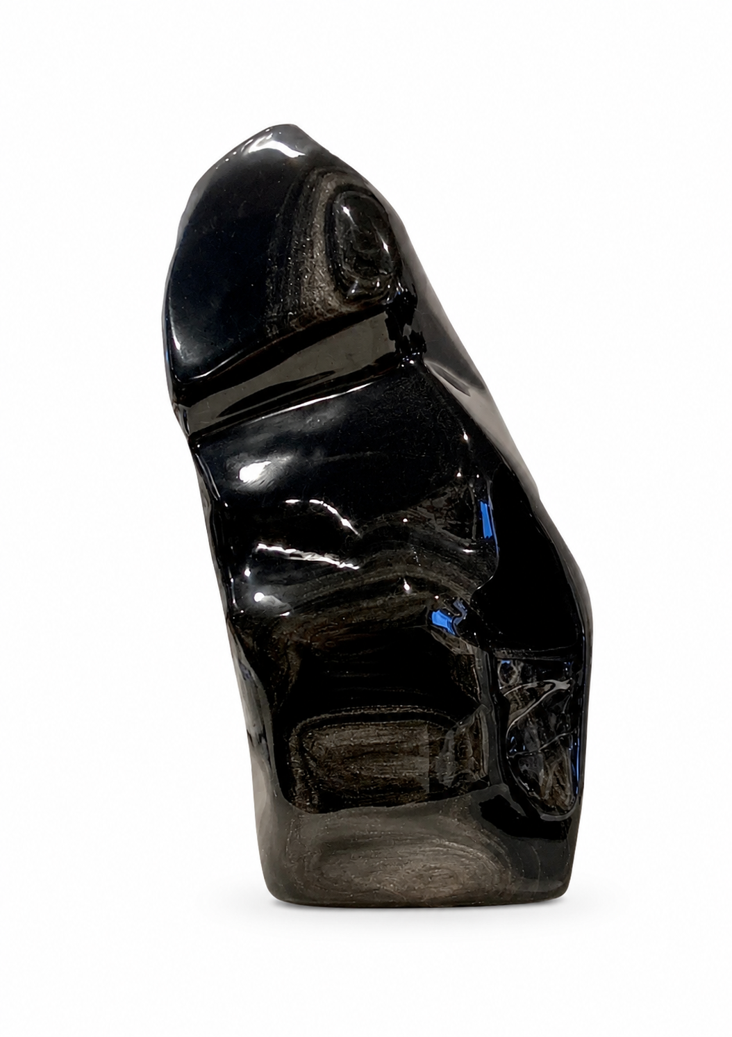 Silver Shine Obsidian 

6x3x11h - FOS411