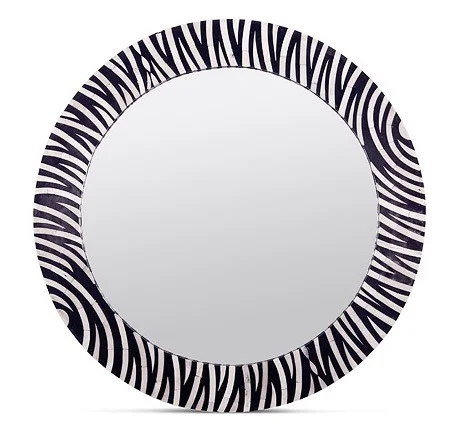 Zafar Zebra Pattern Bone Mirror
36"D
MGZAFAR