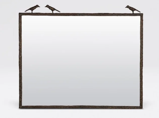 3 Sparrow Horizontal Mirror Bronze