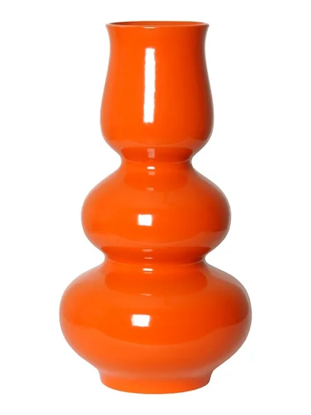 Triple Chalice Gourd in Orange 10.5×20"h EY4506O