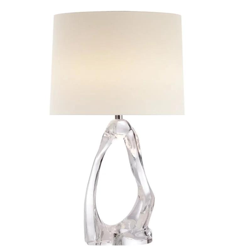 Cannes Table Lamp in Clear Glass 31"h VCARN3100CG