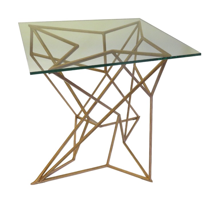 Bob Side Table, faux bois 24.5x22x24h RLTB033