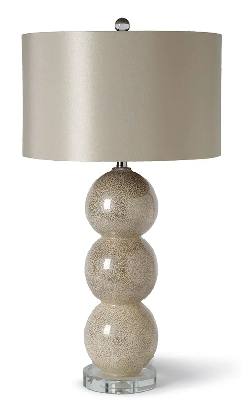 Moderne Glass Lamp 17x29.75"h RD55-8080