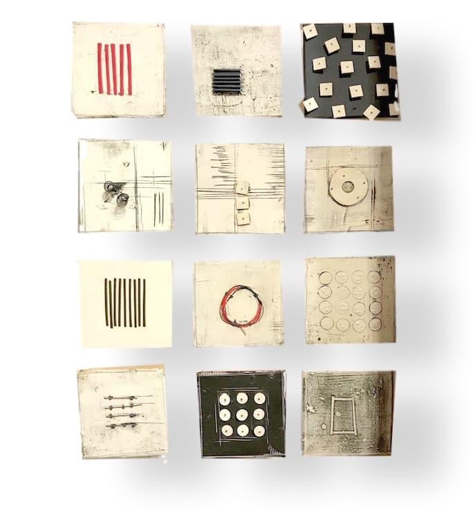 L Katz Ceramic Wall Tile 4.5x4.5x2 LK002