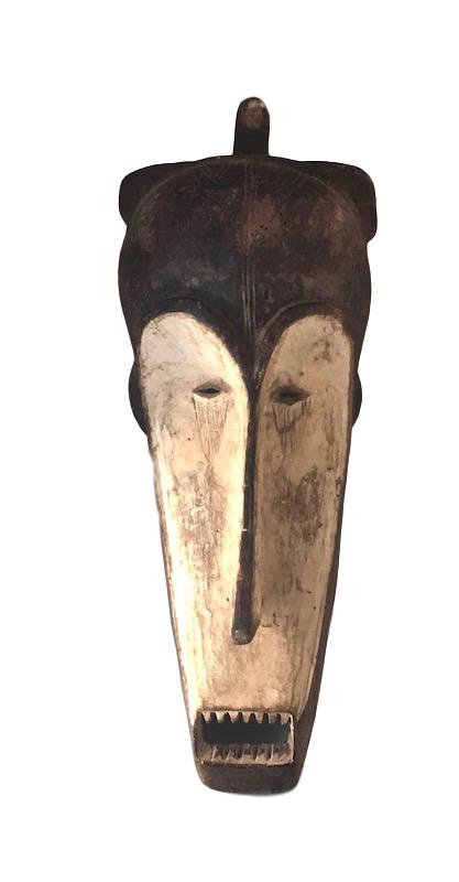 Vintage Fang Mask Gabon, Africa 11x10x24h AF226
